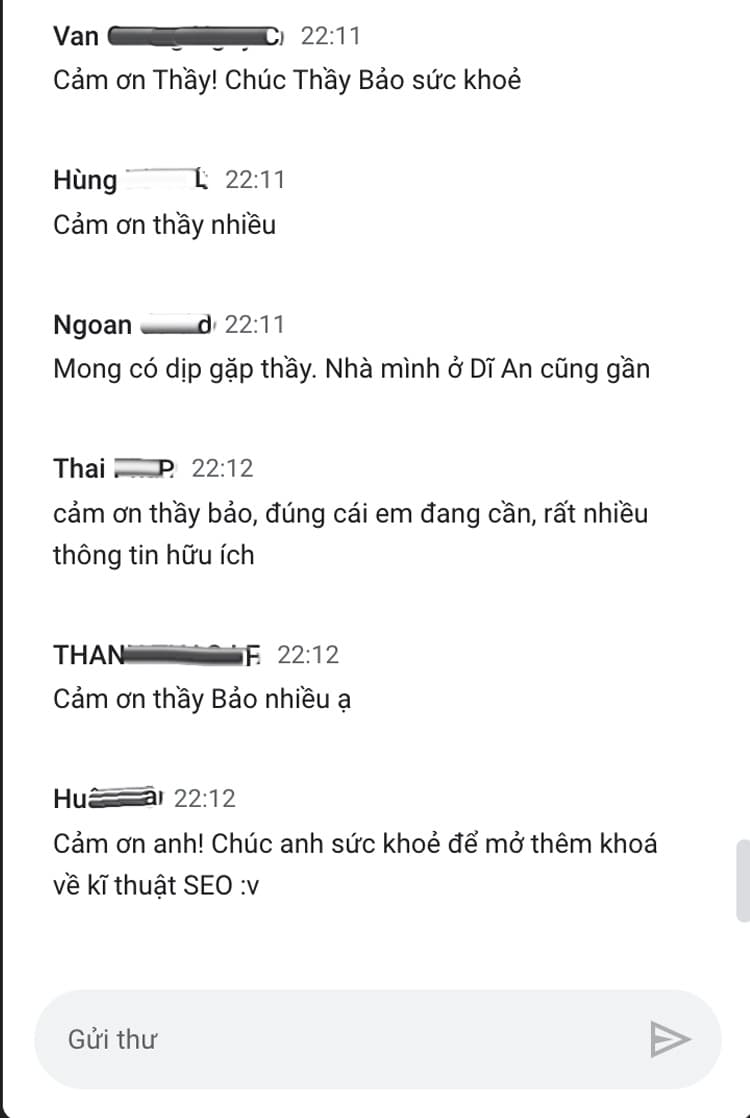 Feedback học viên 4